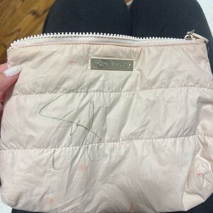 Signed Rare Beauty Makeup Bag